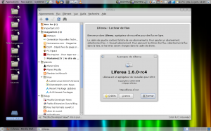 liferea 1.6rc4 sous Archlinux 64 bits